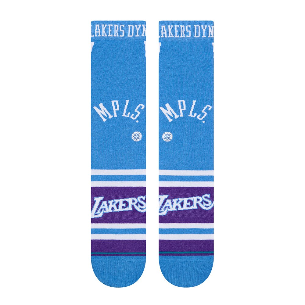 STANCE（メンズ）バスケットボール ソックス LAKERS CE 2022 A545D21LAE#PUR NBA ロサンゼルス・レイカーズ