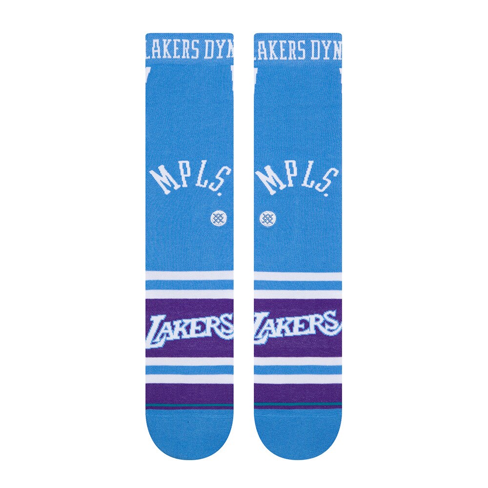 スタンス（STANCE）（メンズ）バスケットボール ソックス LAKERS CE 2022 A545D21LAE#PUR NBA ロサンゼルス・レイカーズ