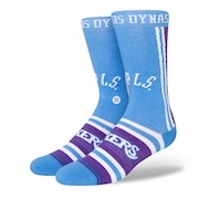 STANCE(メンズ)バスケットボール ソックス LAKERS CE 2022 A545D21LAE#PUR NBA ロサンゼルス・レイカーズ