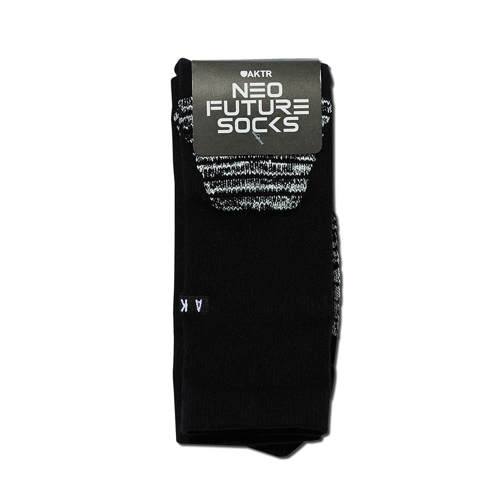 アクター（AKTR）（メンズ）バスケットボール ソックス BASIC NEO FUTURE SOCKS 522-009021 BK
