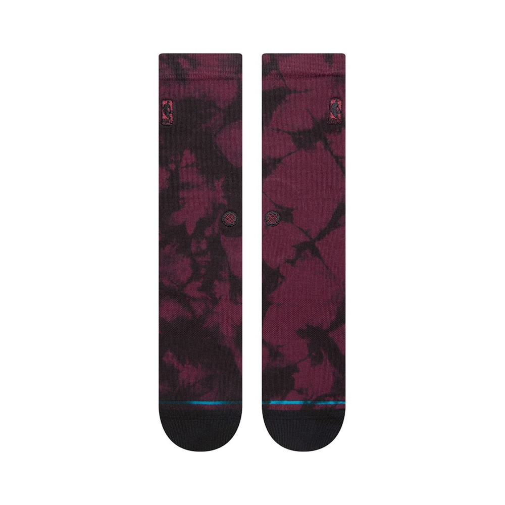 スタンス（STANCE）（メンズ、レディース）バスケットボール ソックス NBA LOGOMAN DYE A556C22NBA MRN