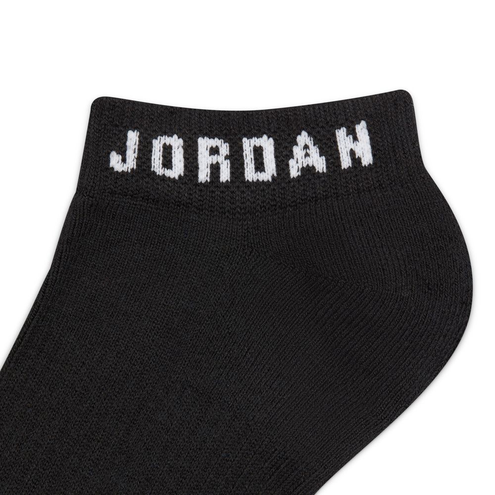 ジョーダン（JORDAN）（メンズ、レディース）バスケットボール エブリデイ ノーショウ ソックス 3足組 DX9656-902 速乾