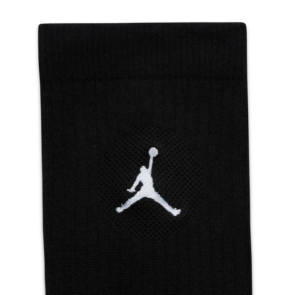 ジョーダン（JORDAN）（メンズ、レディース）バスケットボール ソックス EVERYDAY CUSH POLY クルーソックス 3足組 DX9632-010