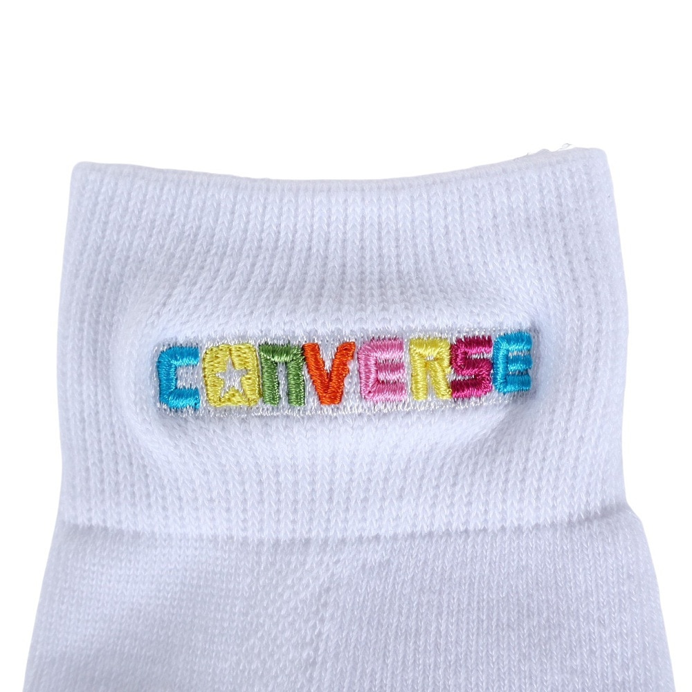 コンバース（CONVERSE）（メンズ、レディース）バスケットボール ソックス ニューアンクルソックス CB131053-1100
