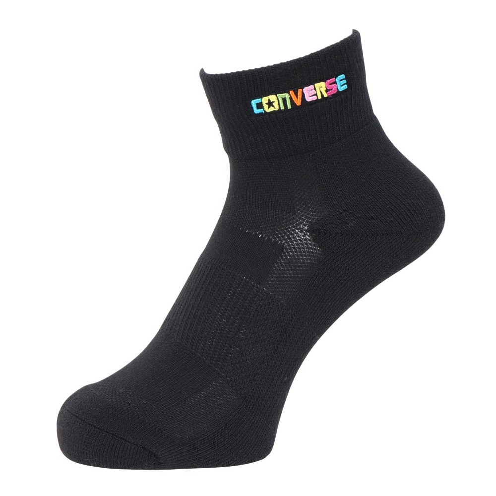コンバース（CONVERSE）（メンズ、レディース、キッズ）バスケットボール ソックス ニューアンクルソックス CB131053-1900
