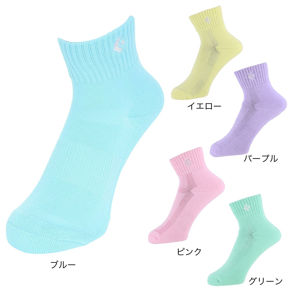コンバース（CONVERSE）（メンズ、レディース）バスケットボール カラーアンクルソックス CB1610032S-2100