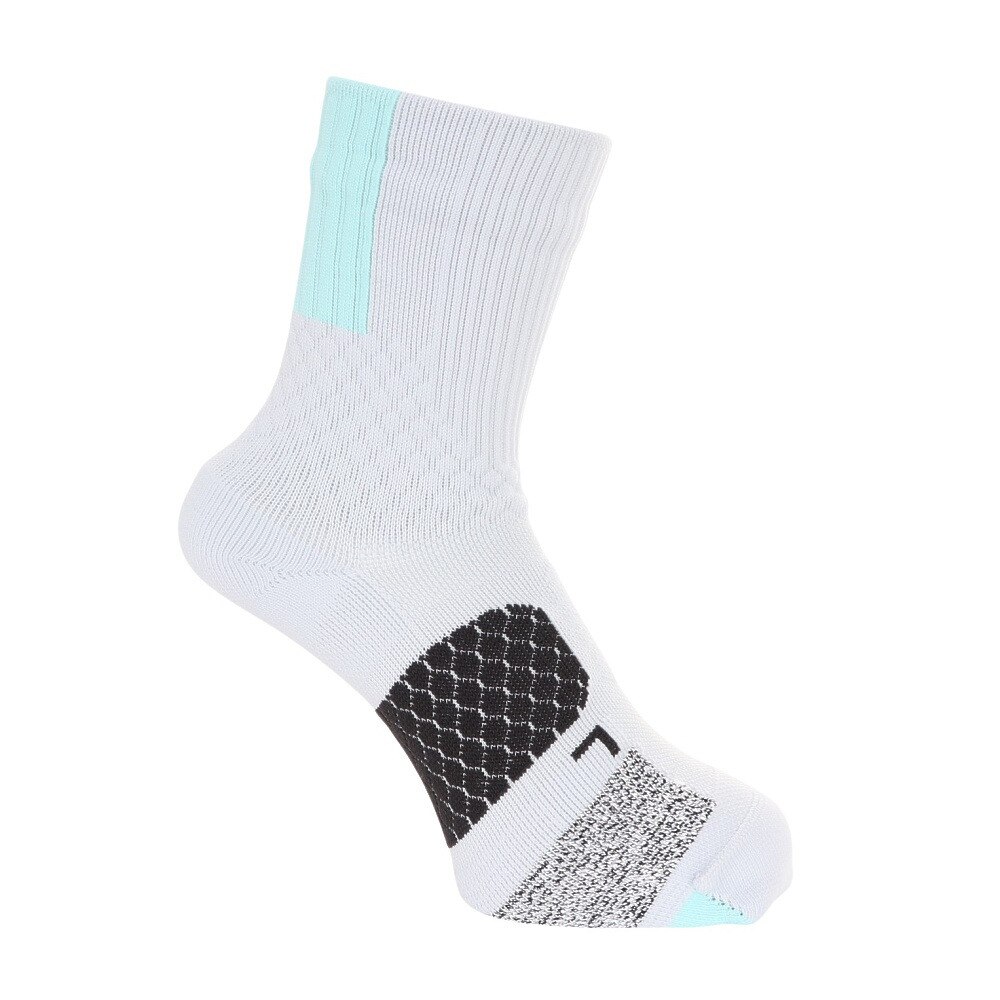 ナイキ（NIKE）（メンズ、レディース）エリート ミッド バスケットボール ソックス SX7625-013 黒 バスケットボール ソックス