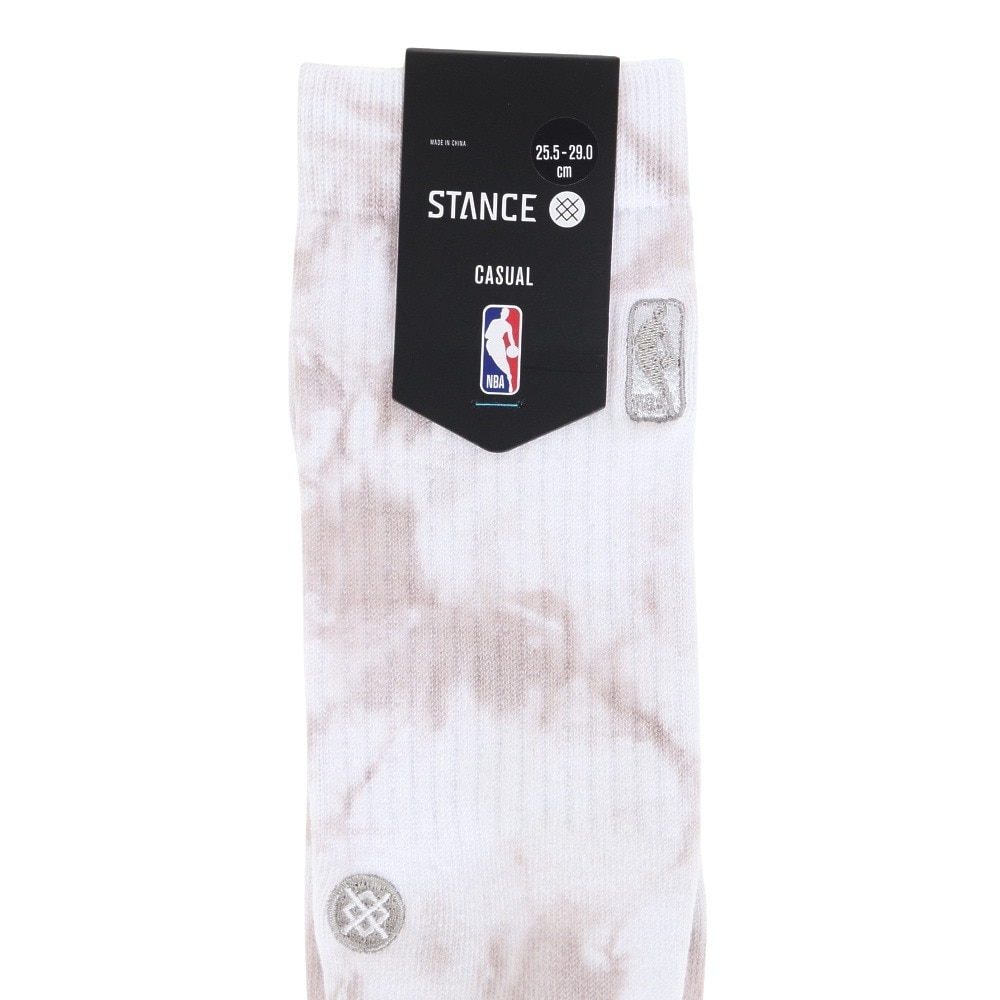 スタンス（STANCE）（メンズ）バスケットボール ソックス NBA LOGOMAN DYE A556C22NBA LGR