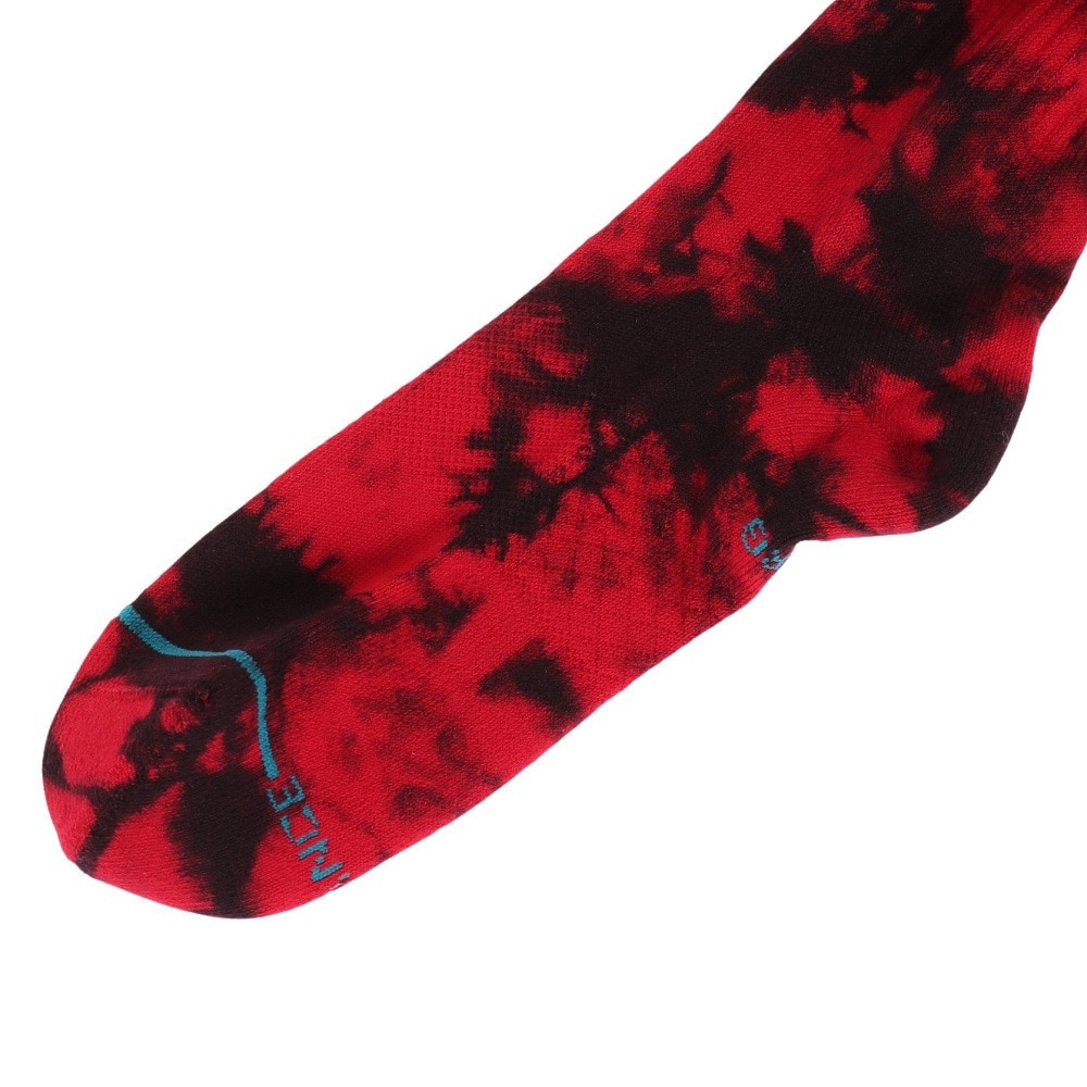 スタンス（STANCE）（メンズ）バスケットボール ソックス NBA LOGOMAN DYE A556C22NBA RED