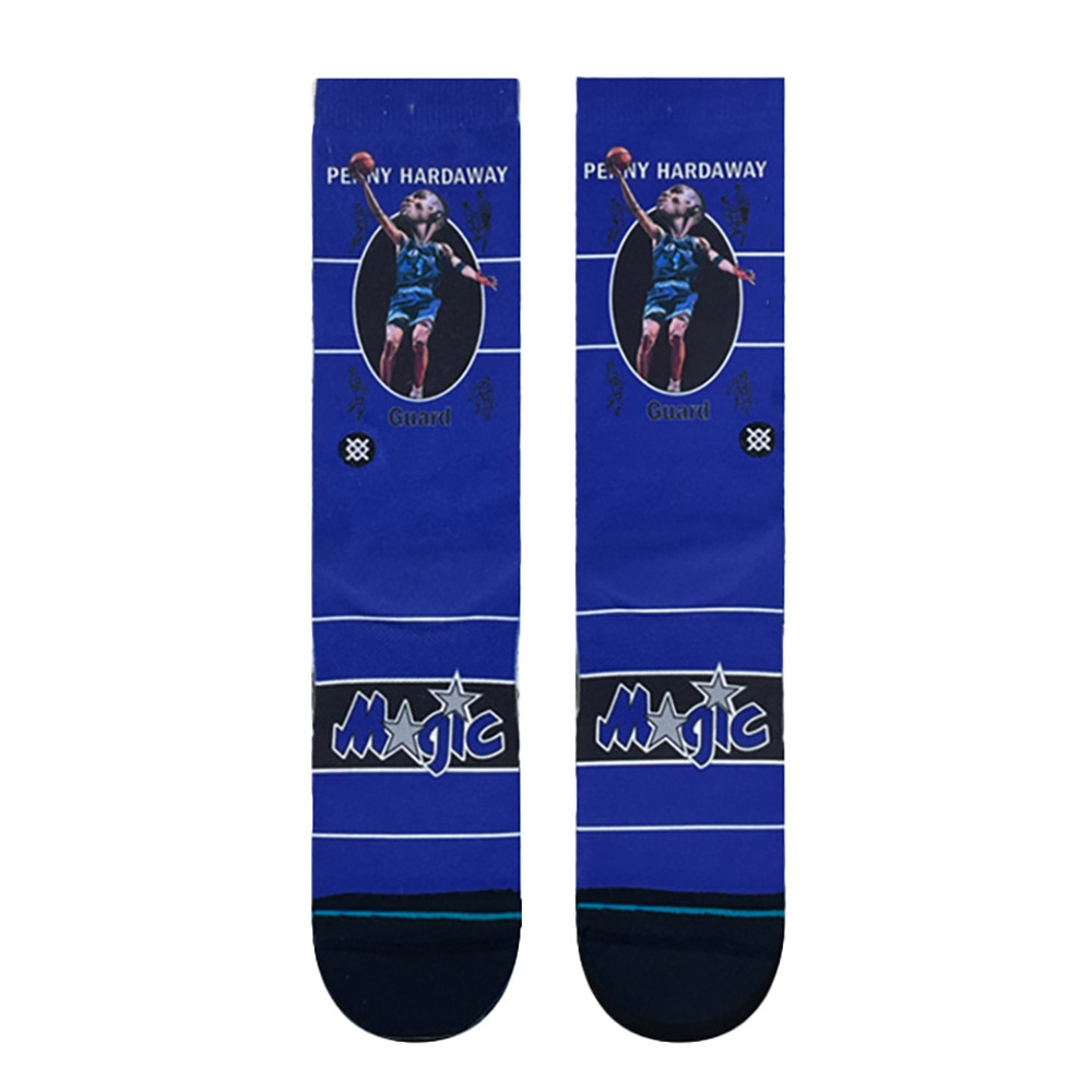 スタンス（STANCE）（メンズ）バスケットボール ソックス PENNY RETRO BIGHEAD 1足組 A555C23PEN MUL