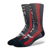(メンズ)バスケットボール Chicago Bulls City Edition クルーソックス 24 A555D23CHI MUL