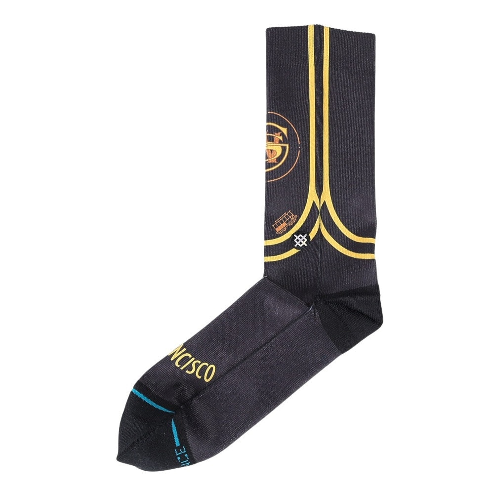 スタンス（STANCE）（メンズ）バスケットボール Golden State Warriors City Edition クルーソックス 24 A555D23GSW MUL