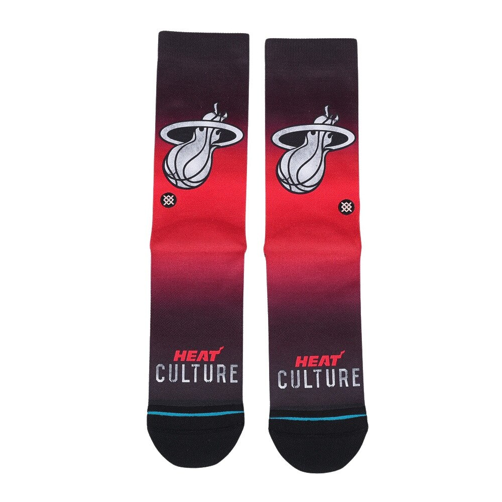 スタンス（STANCE）（メンズ）バスケットボール MIAMI HEAT CITY EDITION ソックス 24 A555D23MIA MUL