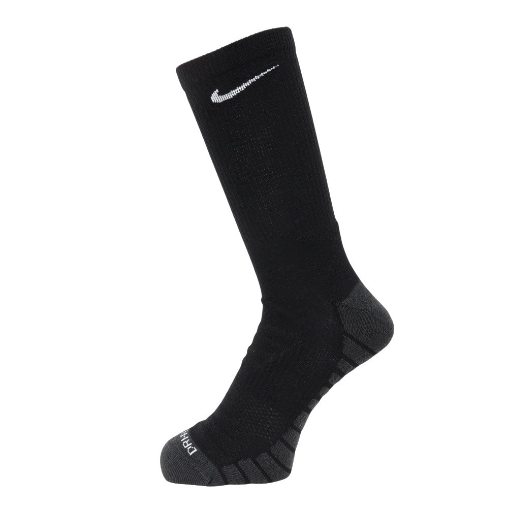 ナイキ（NIKE）（メンズ、レディース、キッズ）バスケットボール 3足組ソエブリデイ マックス クッションド トレーニング クルー ソックス SX5547-010