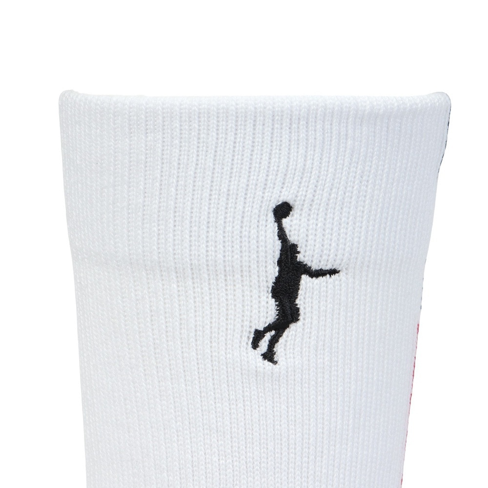 インザペイント（IN THE PAINT）（メンズ）バスケットボール ソックス ITP24487WHT/RED