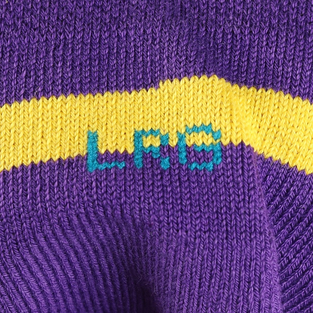 スタンス（STANCE）（メンズ）バスケットボール ソックス PREP LOS ANGELES LAKERS CREW A555C24PLK PUR