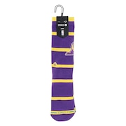 (メンズ)バスケットボール ソックス PREP LOS ANGELES LAKERS CREW A555C24PLK PUR
