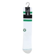 (メンズ)バスケットボール ソックス TUBE BOS A555C24TCE WHT