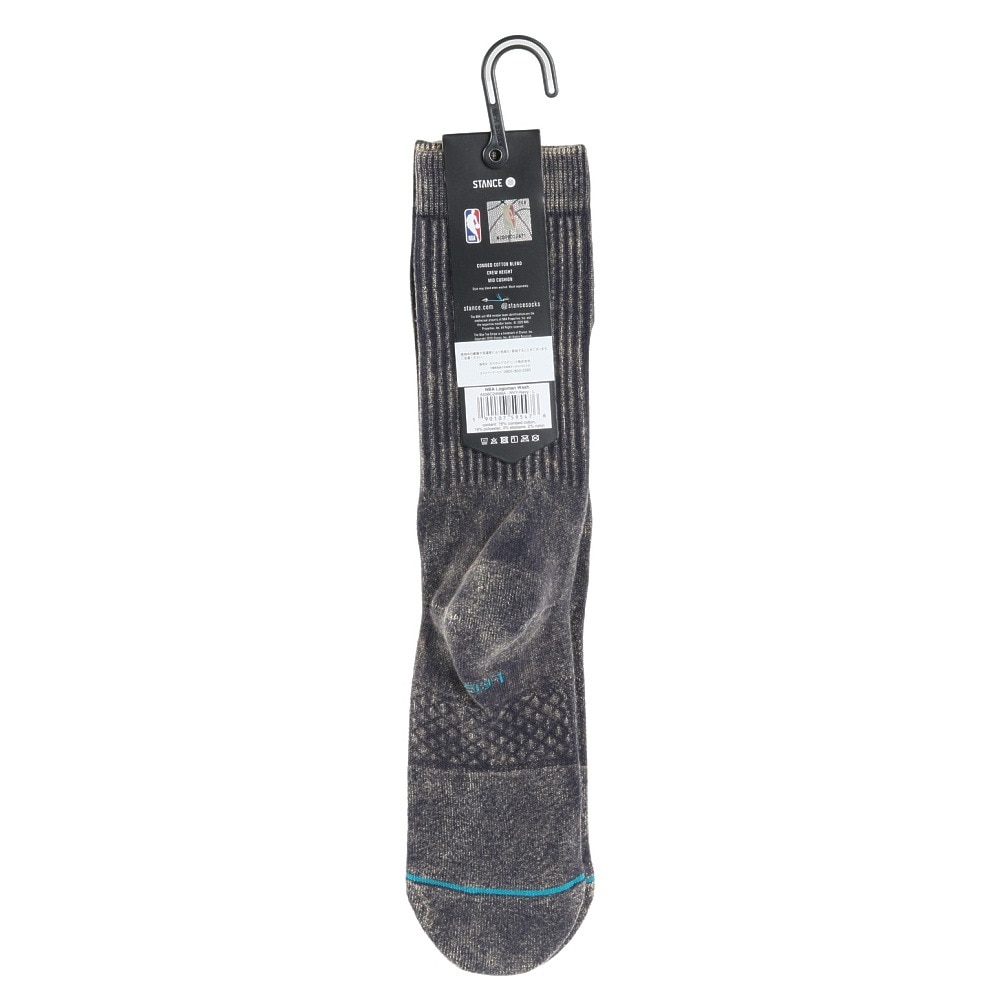 スタンス（STANCE）（メンズ）バスケットボール ソックス NBA LOGOMAN WASH A556C24NBA NVY