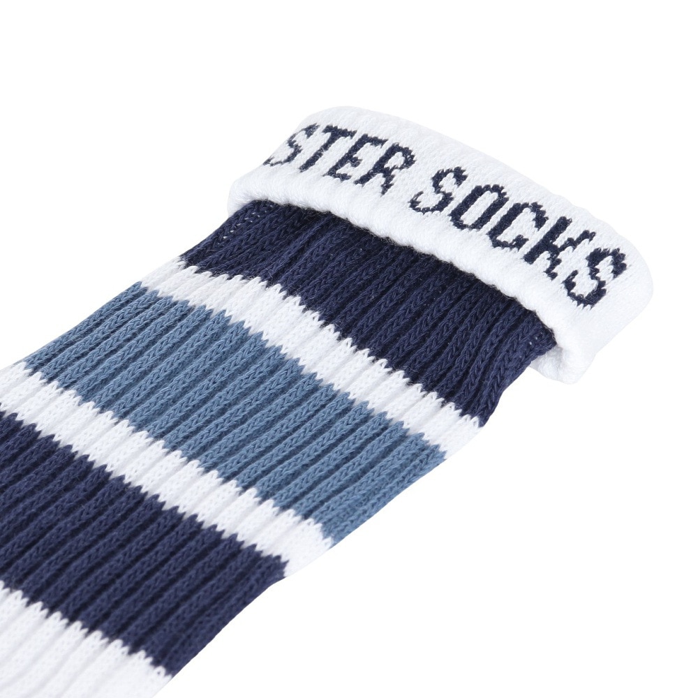 アクター（AKTR）（メンズ、レディース、キッズ）バスケットボール ソックス MONSTER SOCKS 224-007021 NVBL