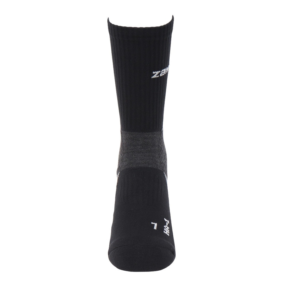 ザムスト（ZAMST）（メンズ、レディース）バスケットボール ソックス HA-1レギュラーBLK