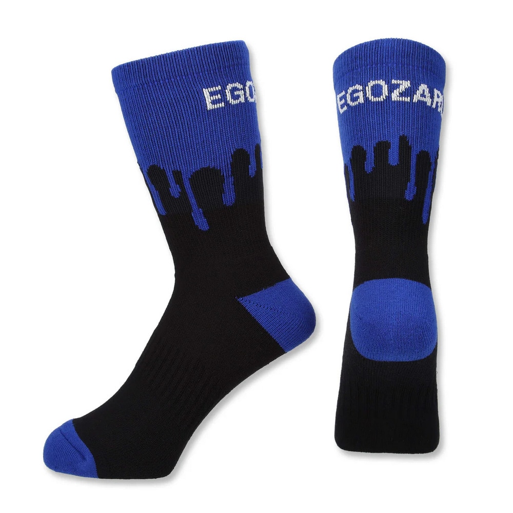 エゴザル（EGOZARU）（メンズ、レディース）バスケットボール ドリップソックス EZAC-F2307