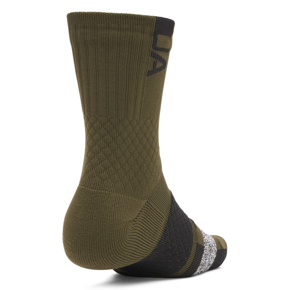 アンダーアーマー（UNDER ARMOUR）（メンズ）バスケットボール ソックス アーマードライ プレーメーカー ミッドクルー ソックス 1376229 308