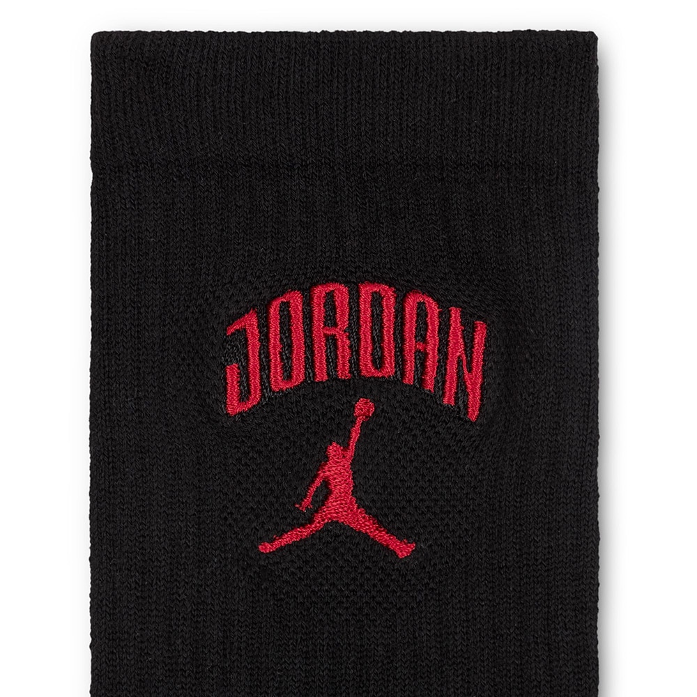 ジョーダン（JORDAN）（メンズ、レディース）【新商品】 バスケットボール エブリデイ クルー ソックス 1足 HJ2434-010