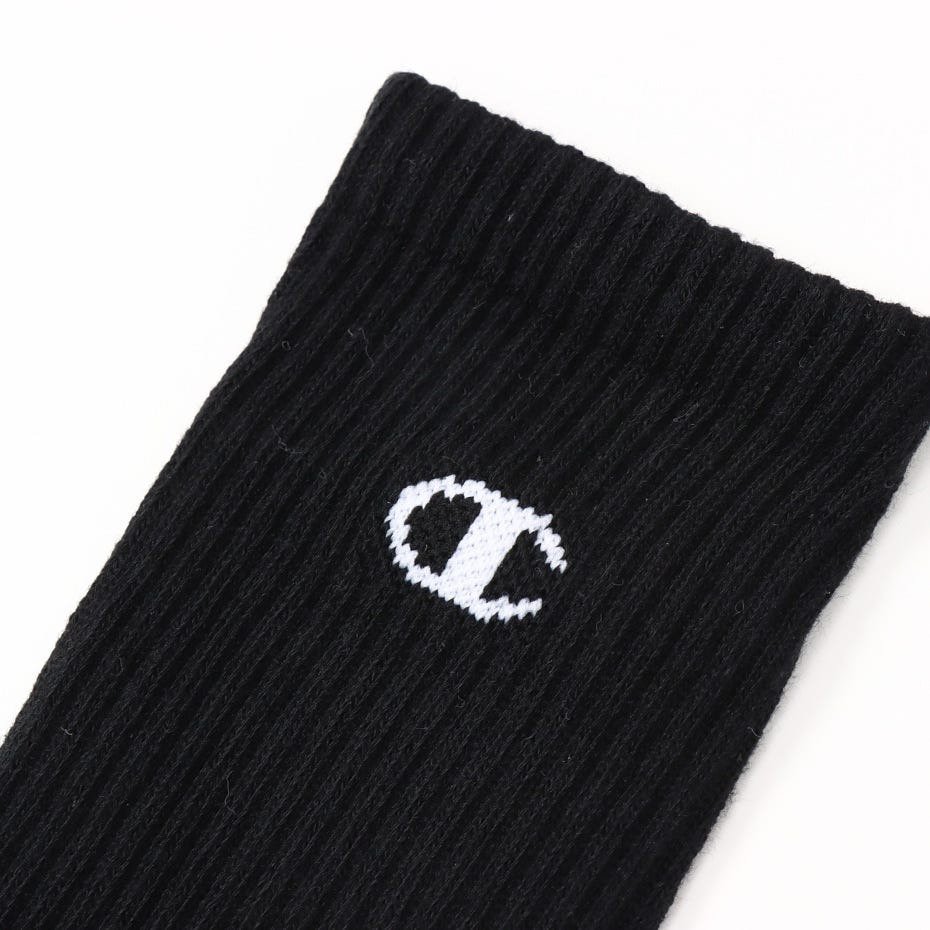 チャンピオン（CHAMPION）（メンズ、レディース）バスケットボール ミドルソックス 3足組 C3-ZB722S 090