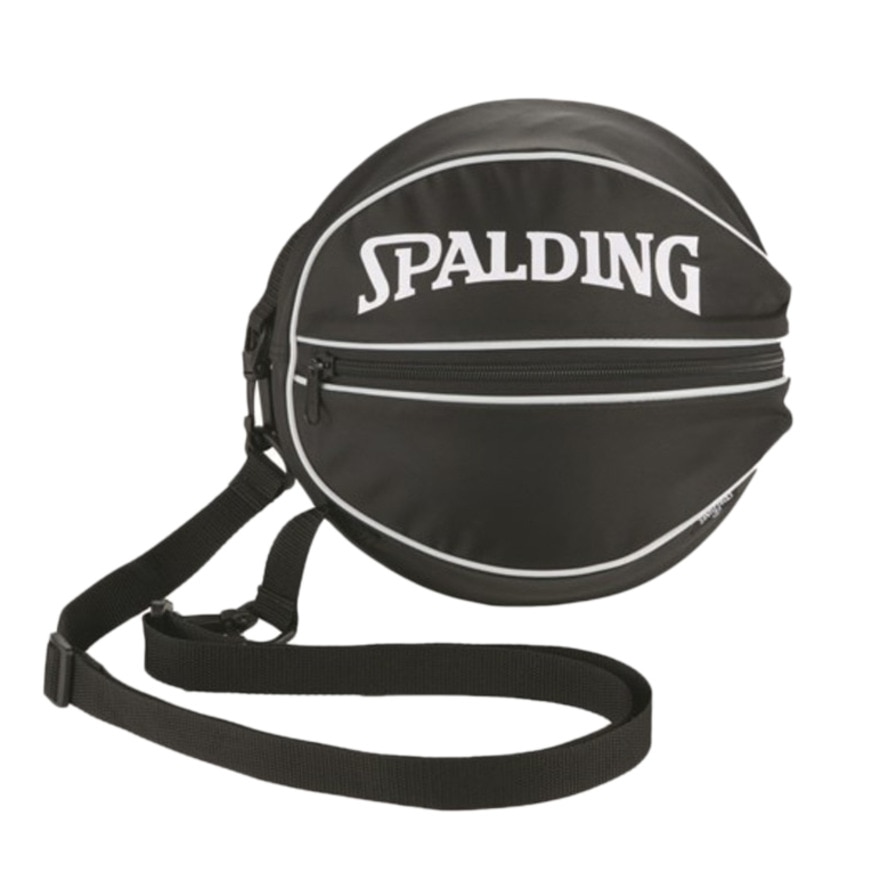 スポルディング（SPALDING）（メンズ）バスケットボール ボールバッグ 1個入れ ホワイト 49-001WH ボールケース