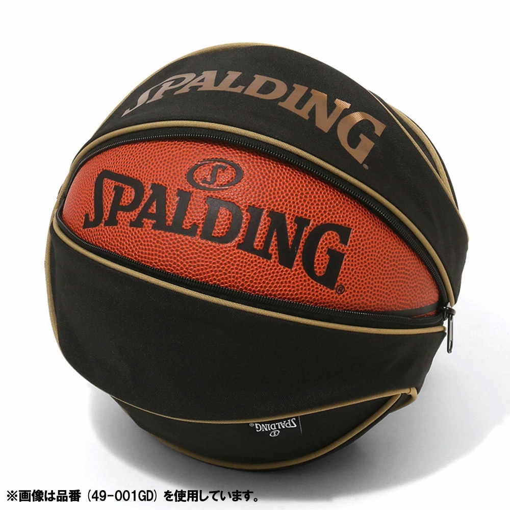スポルディング（SPALDING）（メンズ、レディース、キッズ）バスケットボール ボールバッグ 1個入れ 49-001LG ボールケース