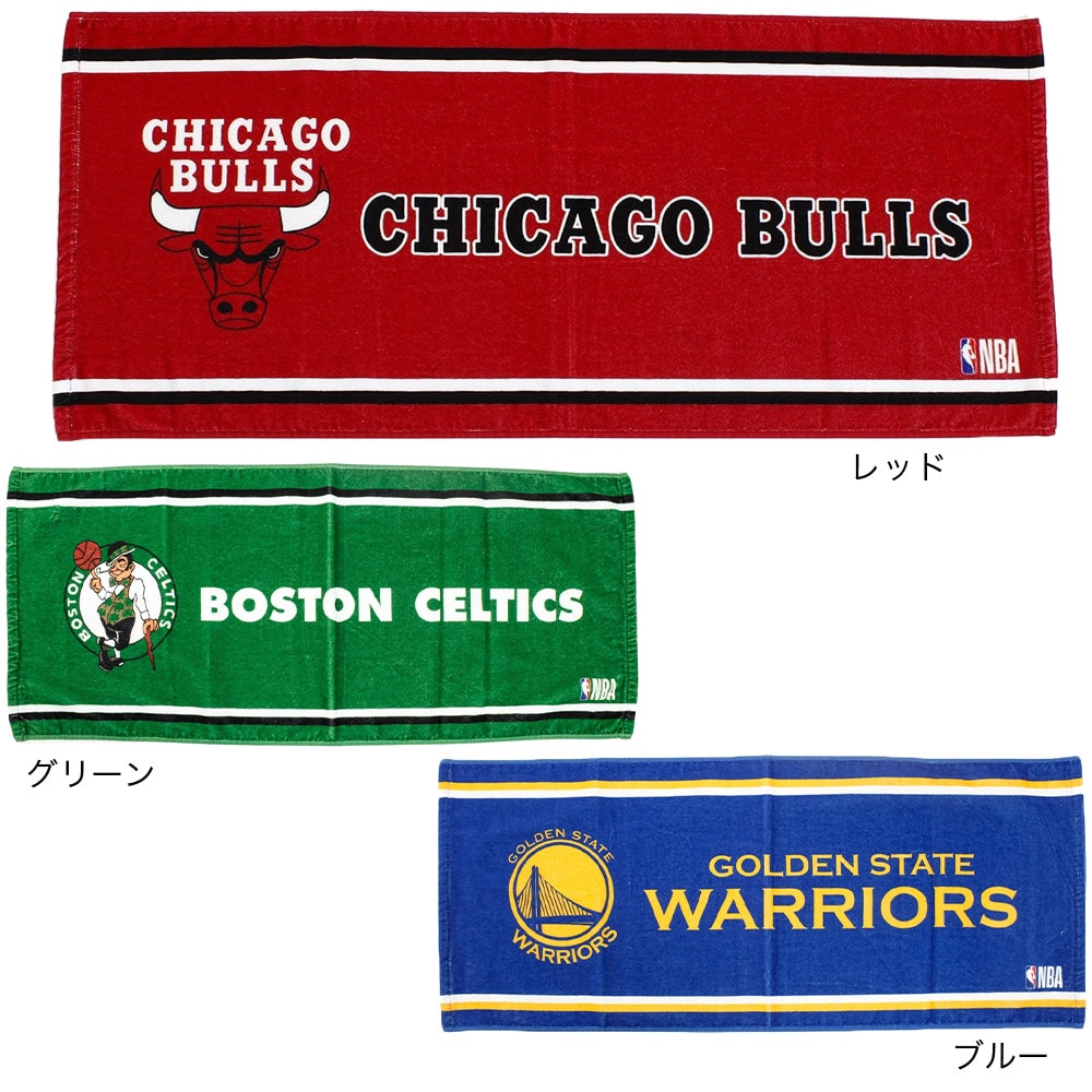 エヌビーエー（NBA）（メンズ、レディース、キッズ）バスケットボール NBA フェイスタオル シカゴ・ブルズ NBA31937 スポーツタオル