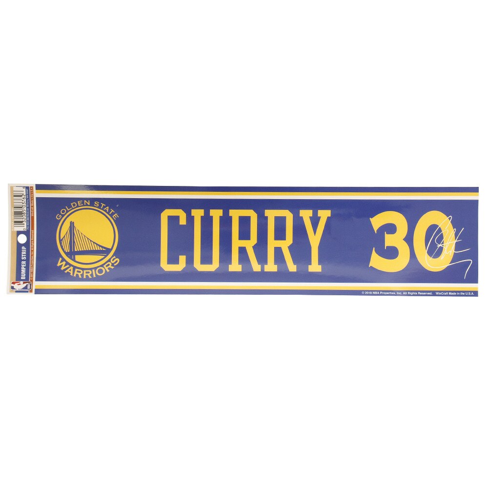  【大奉仕!多少のキズ汚れ有】NBAimpステッカーCURRY 12075C バスケットボール