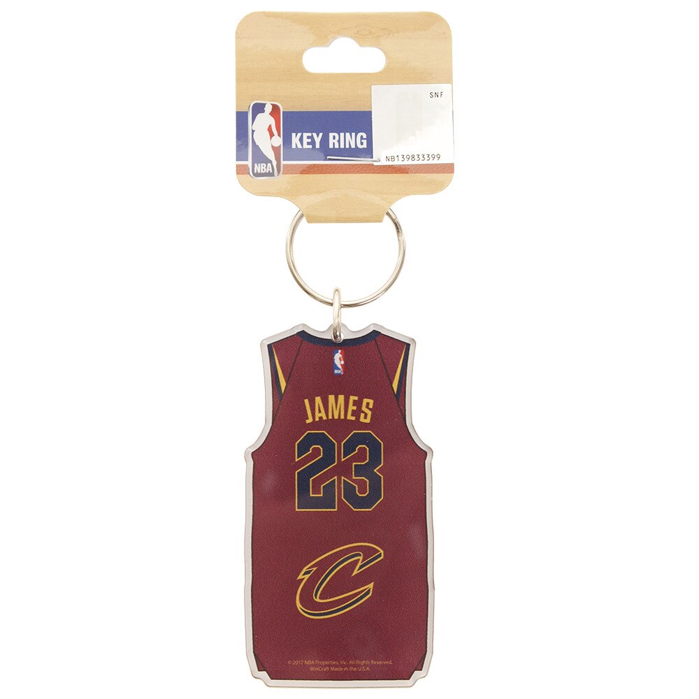  【大奉仕!多少のキズ汚れ有】NBAimpキーホルダーJAMES 13193J バスケットボール