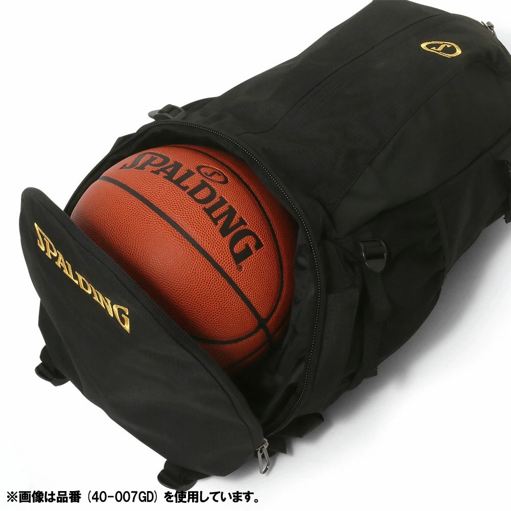 スポルディング（SPALDING）（メンズ、レディース）バックパック ケイジャー(CAGER) グラフィティレッド 40-007GR バスケットボール リュック 32L ボール 収納