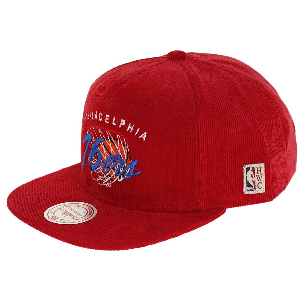  HWC AN キャップ LAKERS 76ERS MN-HWC-INTL252-PHIL76-RED-F 