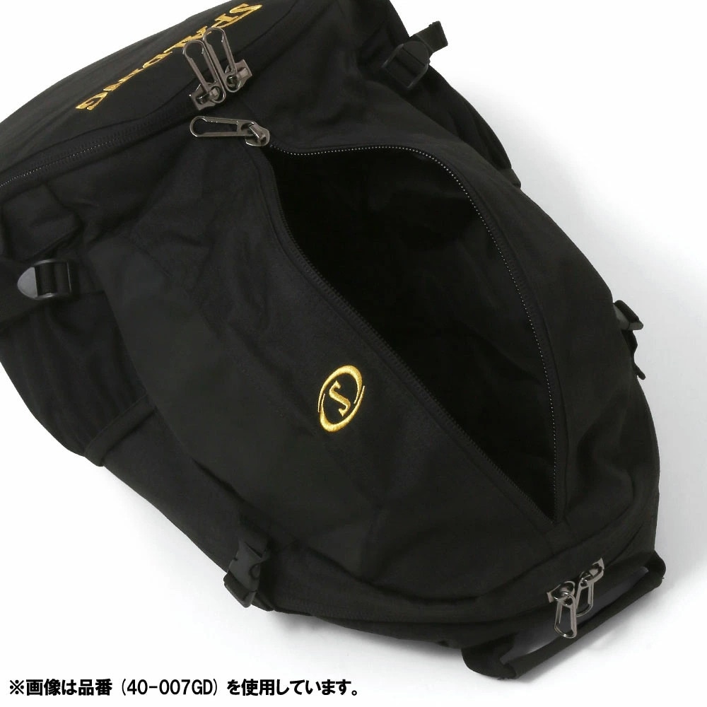 スポルディング（SPALDING）（メンズ、レディース、キッズ）ケイジャー マルチカモ グリーン×オレンジ 32L 40-007MGO バスケットボール リュック ボール 収納