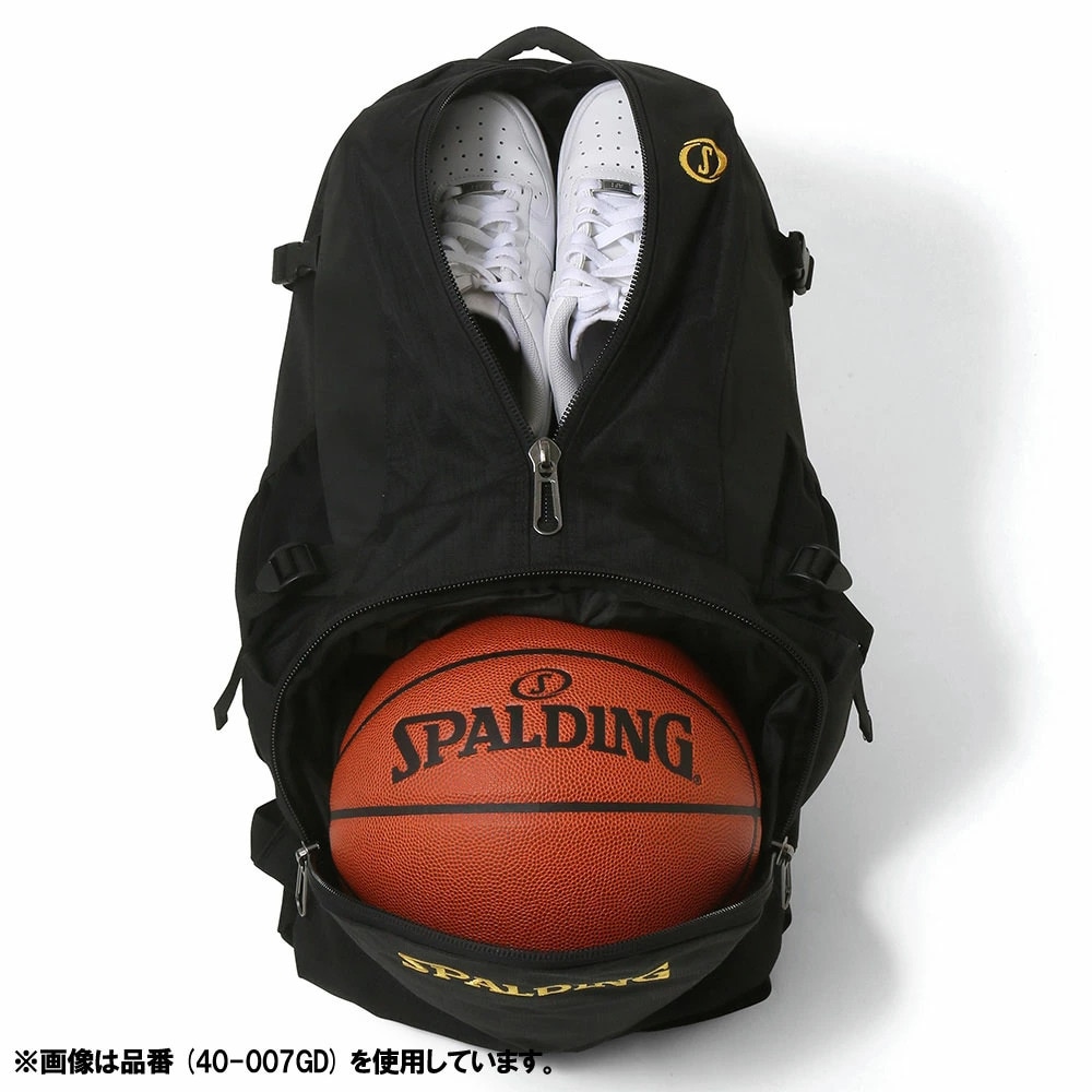 スポルディング（SPALDING）（メンズ、レディース、キッズ）ケイジャー マルチカモ グリーン×オレンジ 32L 40-007MGO バスケットボール リュック ボール 収納