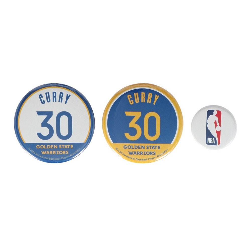 natsukiiii 缶バッジ 30点 エヌビーエー（NBA）（メンズ、レディース、キッズ）缶バッジ 30カリー
