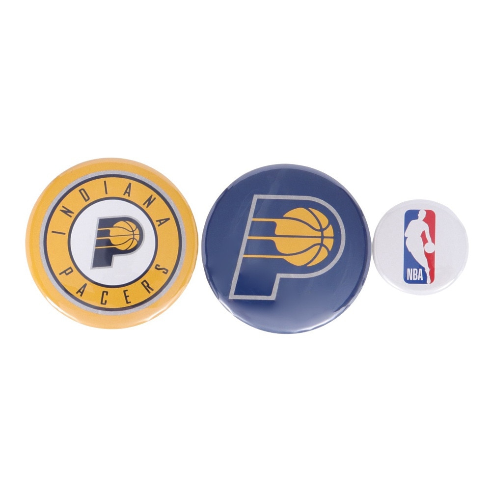 エヌビーエー（NBA）（メンズ、レディース、キッズ）缶バッチセット インディアナ・ペイサーズ NBA32718
