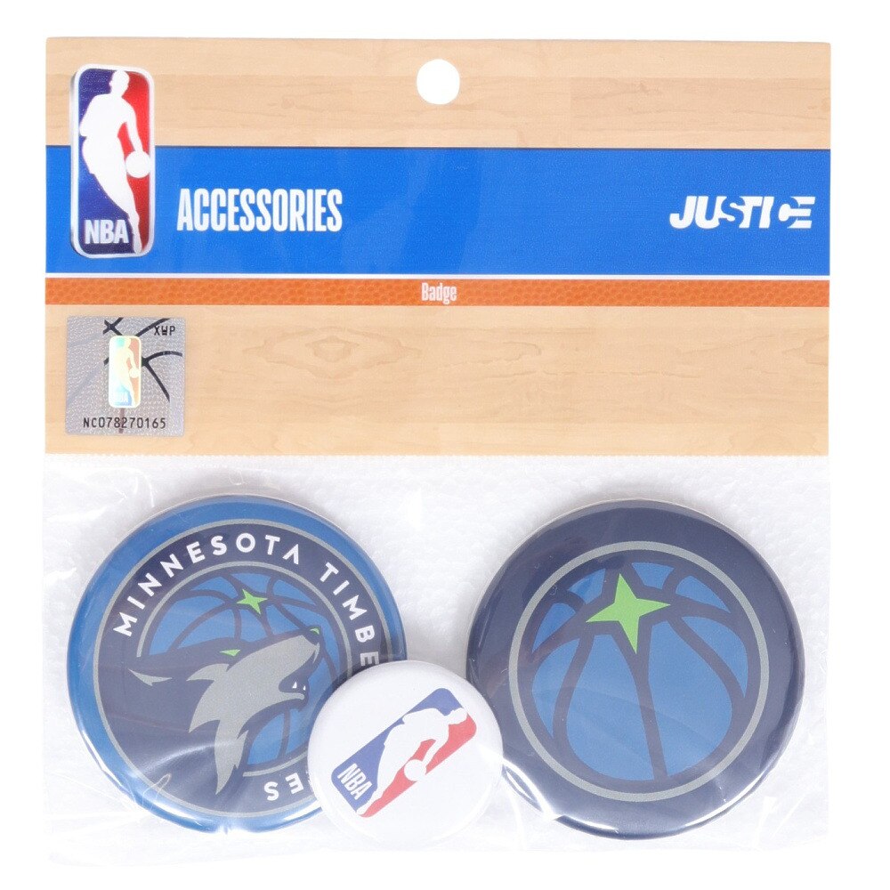 エヌビーエー（NBA）（メンズ、レディース、キッズ）缶バッチ