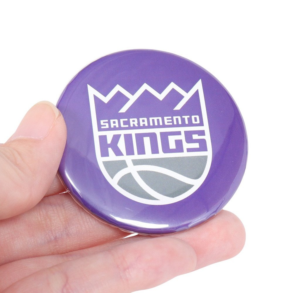 エヌビーエー（NBA）（メンズ、レディース、キッズ）缶バッチセット サクラメント・キングス NBA32730