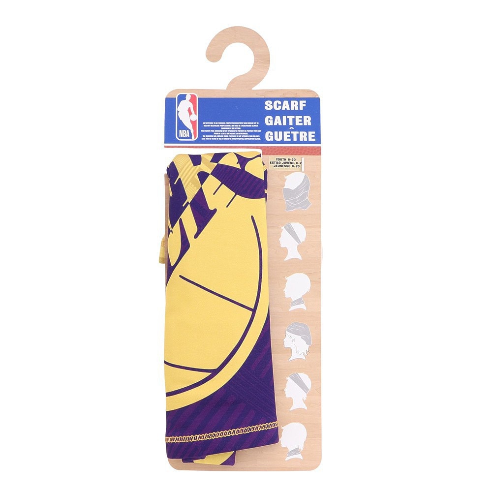 エヌビーエー（NBA）（メンズ、レディース）レイカーズ スカーフ PK2BOBCVM LAKERS