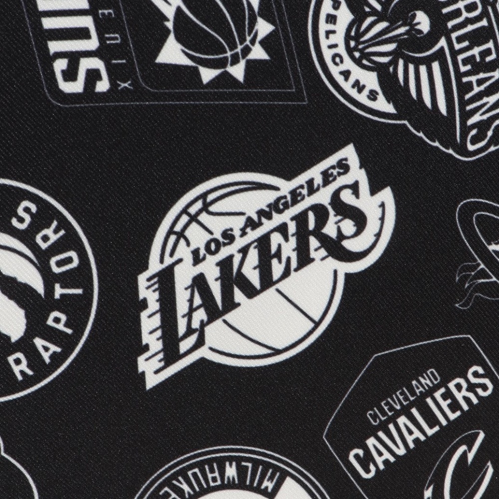 エヌビーエー（NBA）（メンズ、レディース、キッズ）NBAクッション ALLOVER(BLKWHT) NBA35881