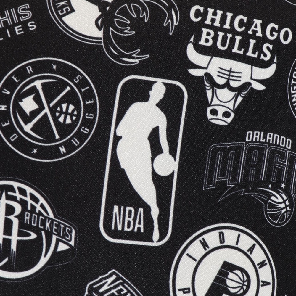 エヌビーエー（NBA）（メンズ、レディース、キッズ）NBAクッション ALLOVER(BLKWHT) NBA35881