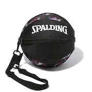 スポルディング（SPALDING）（メンズ、レディース）ボールバッグ マーブル ブラックネオン 49-001MBN