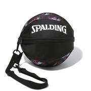 スポルディング（SPALDING）（メンズ、レディース）ボールバッグ マーブル ブラックネオン 49-001MBN