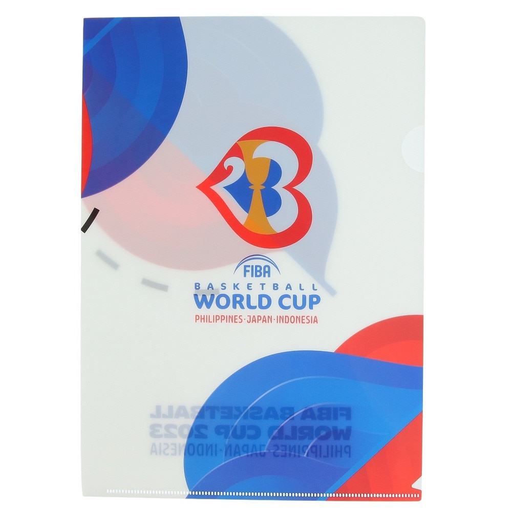 FIBAバスケットボールワールドカップ2023（FIBA BASKETBALL WORLD CUP 2023）（メンズ、レディース、キッズ）ロゴクリアファイル 2枚セット 53307