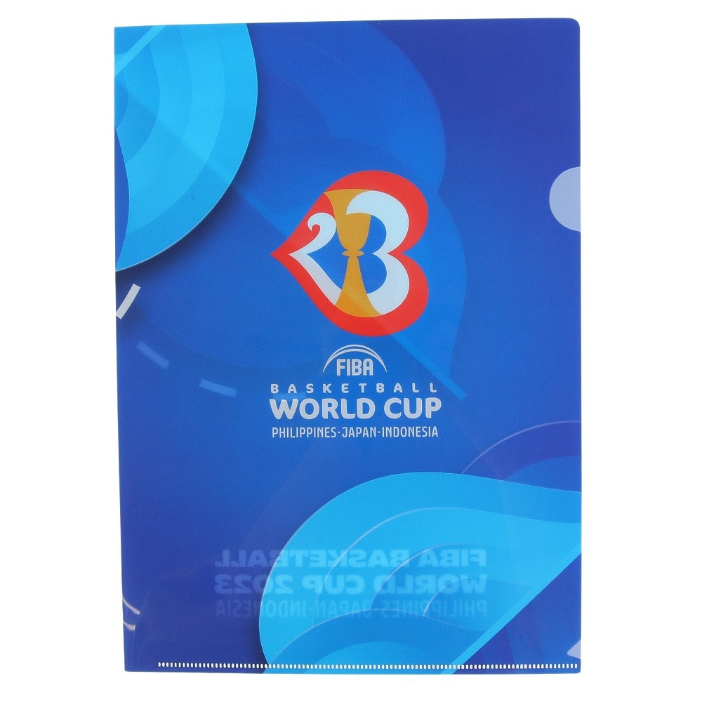 FIBAバスケットボールワールドカップ2023（FIBA BASKETBALL WORLD CUP 2023）（メンズ、レディース、キッズ）ロゴクリアファイル 2枚セット 53308