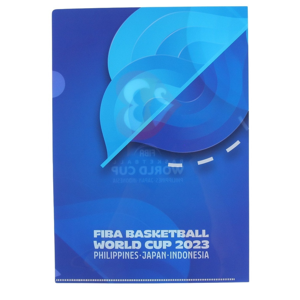 FIBAバスケットボールワールドカップ2023（FIBA BASKETBALL WORLD CUP 2023）（メンズ、レディース、キッズ）ロゴクリアファイル 2枚セット 53308